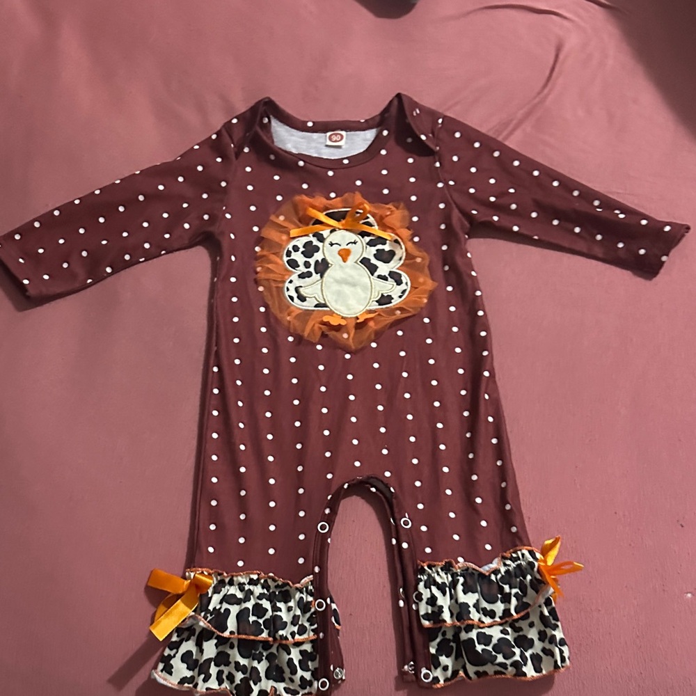 Thanksgiving Turkey Romper